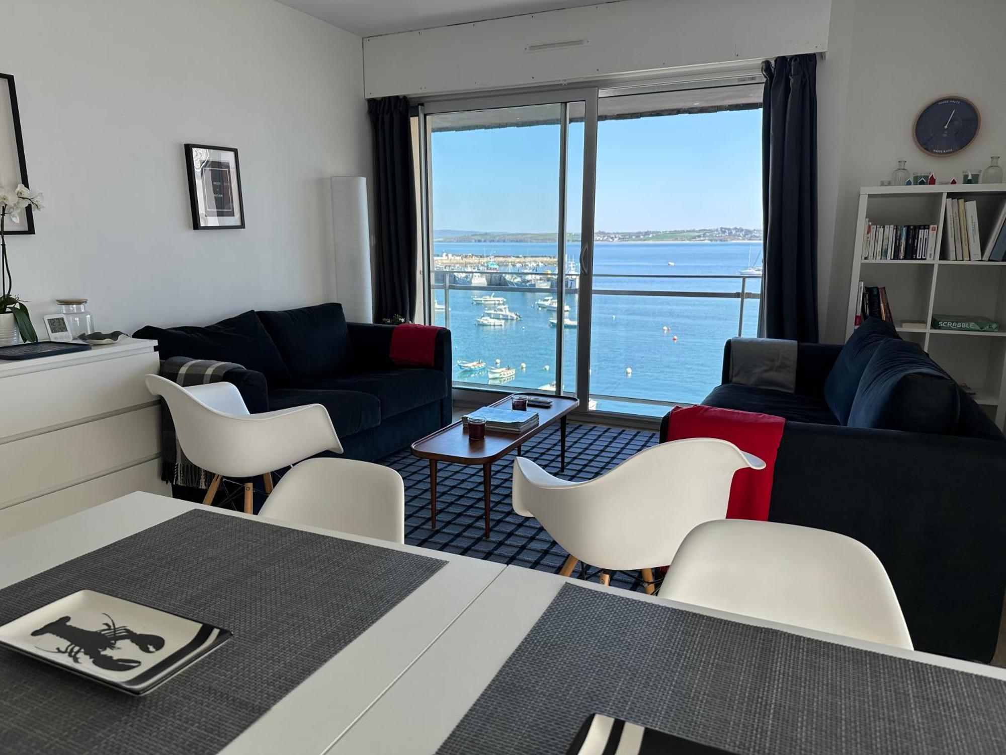 Appartement Design VIII - Port Rosmeur - Sublime Vue Mer Douarnenez Εξωτερικό φωτογραφία