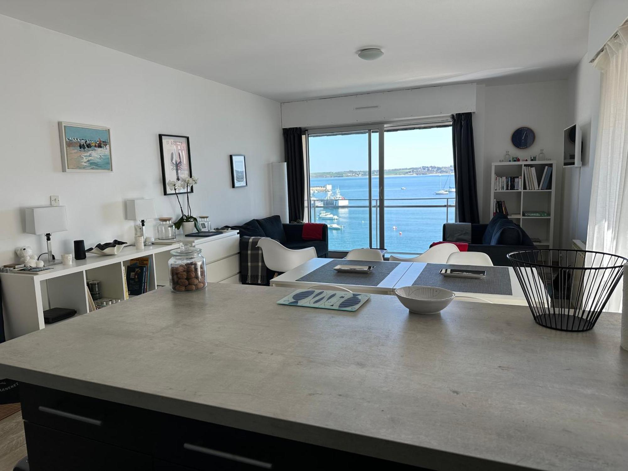 Appartement Design VIII - Port Rosmeur - Sublime Vue Mer Douarnenez Εξωτερικό φωτογραφία